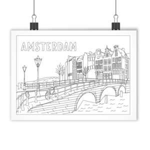 Illustration A3 - Amsterdam