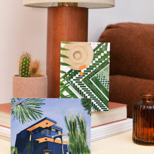 Lot 4 cartes postales exclusives - RIAD YASMINE