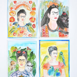 Kit Aquarelle - Frida Kahlo
