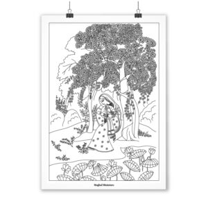 Illustration A3 - Mughal Miniature